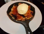 P1120716 Orange Infused Bread Pudding with Horchata Ice Cream
