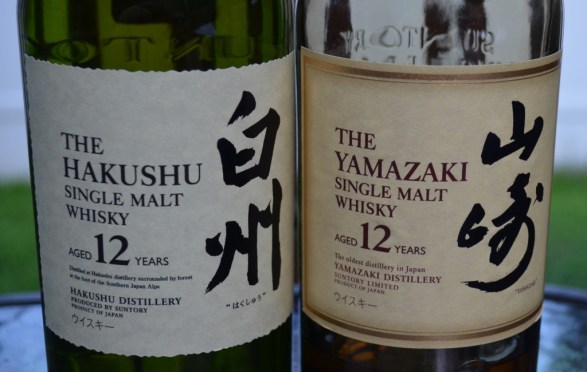 Hakushu and Yamazaki