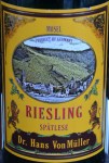 DSC_0032 Hans Von Muller Riesling