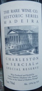 Charlston Sercial special reserve_Madeira