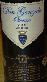 Jerez Don Gonzalo Oloroso