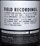 Field Recordings Chenin Blanc Back label&nbsp;DSC_0730
