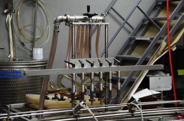 this is where the bottles are filled