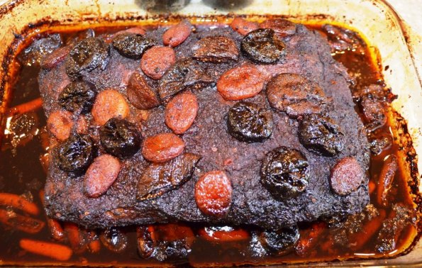 6 hours later ...done! Brisket is ready for your enjoyment