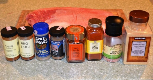 Spices for dry rub - anything you have in your pantry