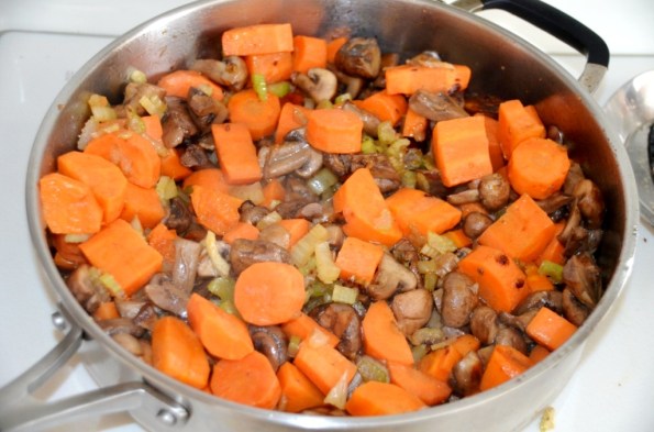 Roasting all vegetables together