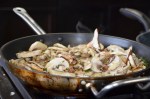 mushrooms in a&nbsp;pan