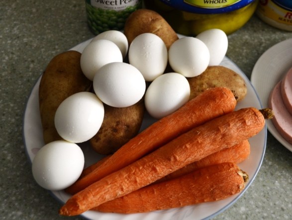 Eggs, Carrots and Potatoes