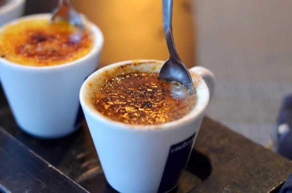 Crème Brûlée in a cup