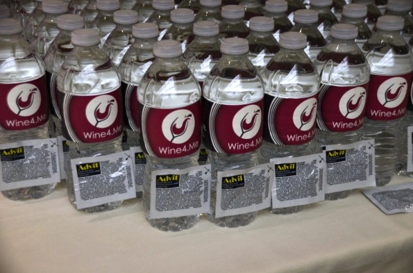 Water and Advil, how thoughtful!