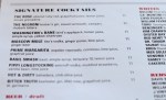 WP Cocktails list