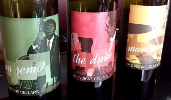 Des Voigne Cellars wines