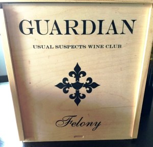 Guardian Cellars Felony Uusal Suspects Wine Club