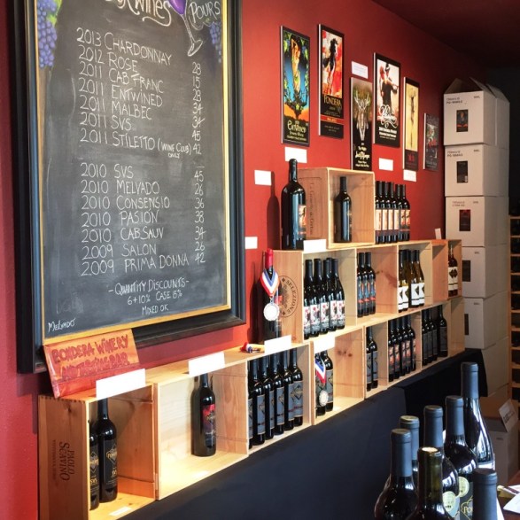 Pondera Winery Tasting Room