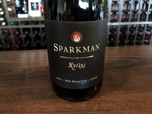 Sparkman Cellars Ruckus Syrah