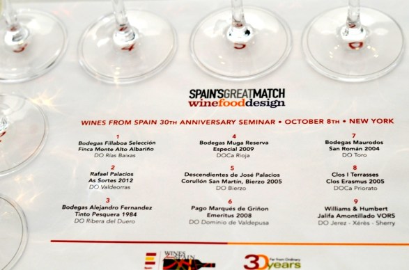 Spain's Great Match wine tasting