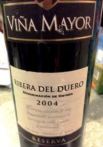 2004 Viña Mayor Ribera del Duero 