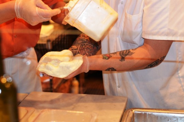 Brick+Wood Burrata in the making 3