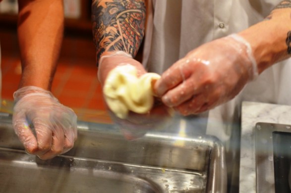 Brick+Wood Burrata in the making 5