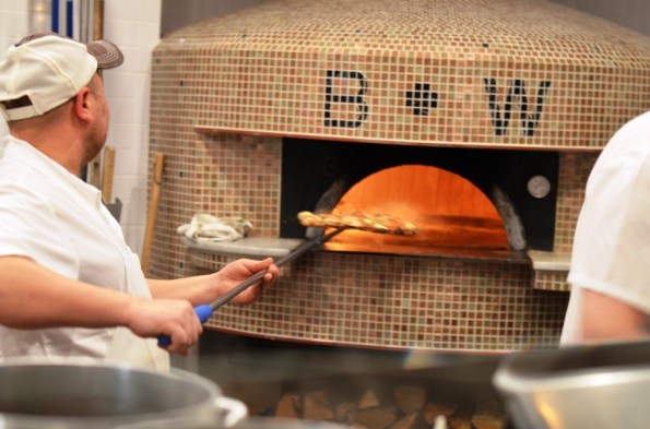 Brick+Wood Pizza in the making