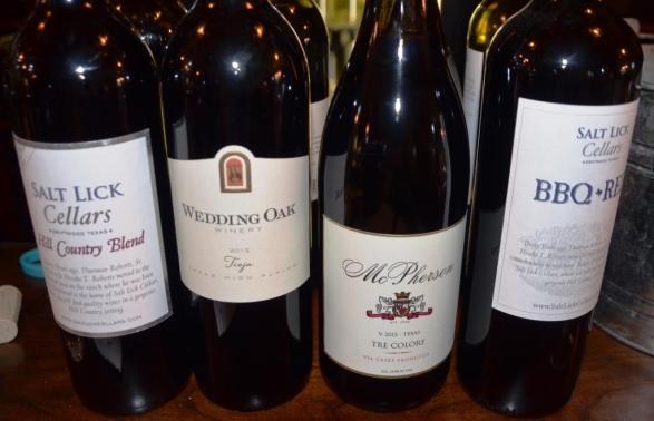 Texas Wines at Salt Lick Cellars