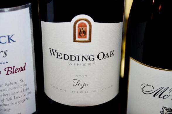 Wedding Oak Tioja Tempranillo wine