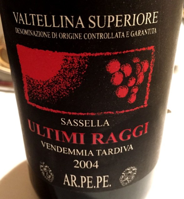 Ar.Pe.Pe Rocce Rosse Riserva, Valtellina Superiore Sassella DOCG, Italy