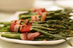 Roasted Asparagus with&nbsp;bacon
