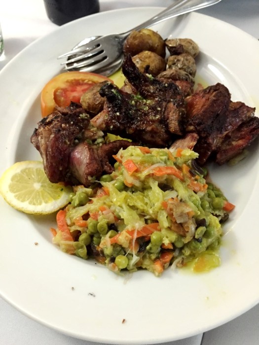 Roasted veal at Manjardo Douro