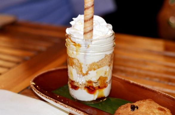 Cheesecake at Paloma Restaurant