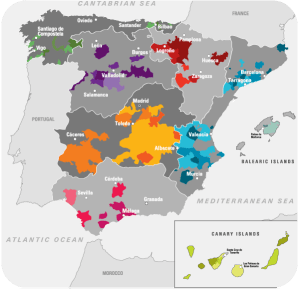 Wine Regions of Spain