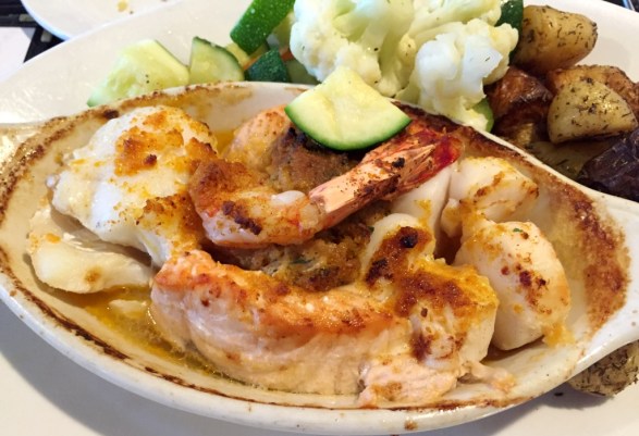 Baked Seafood at Skipper