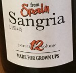 Joya Sangria bottom Label