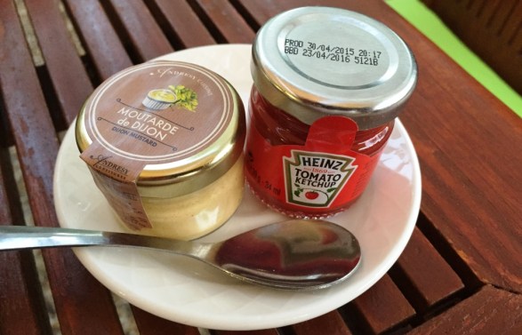 Mustard and Ketchup Elegance