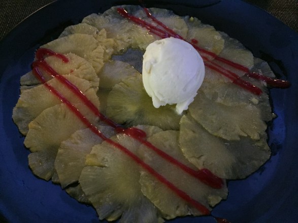 Pineapple Carpaccio