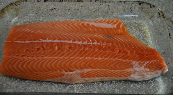 Smoked Salmon - Step 1