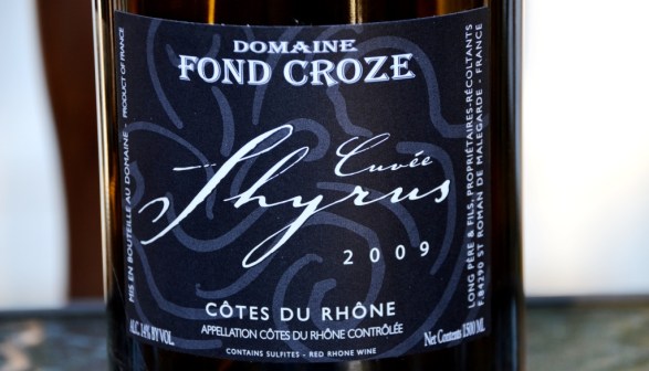 Domaine Fond Croze Cuvée Shyrus