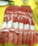 meat at hot pot&nbsp;restaurant