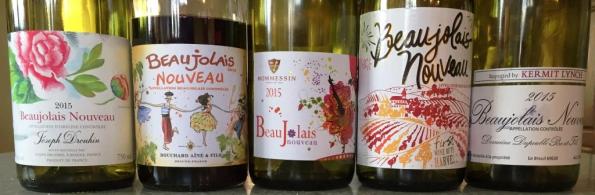 Beaujolais Nouveau wines