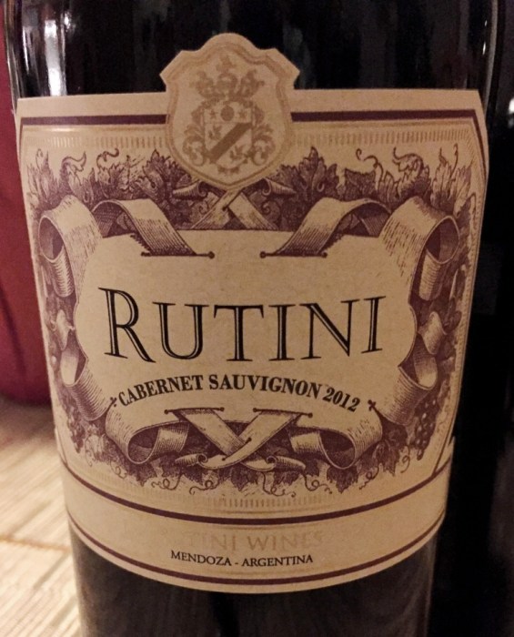 Rutini Cabernet Sauvignon Argentina