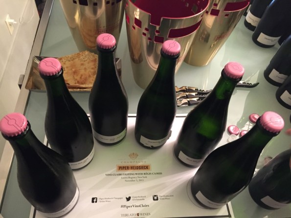 mise en place - Vin Clairs