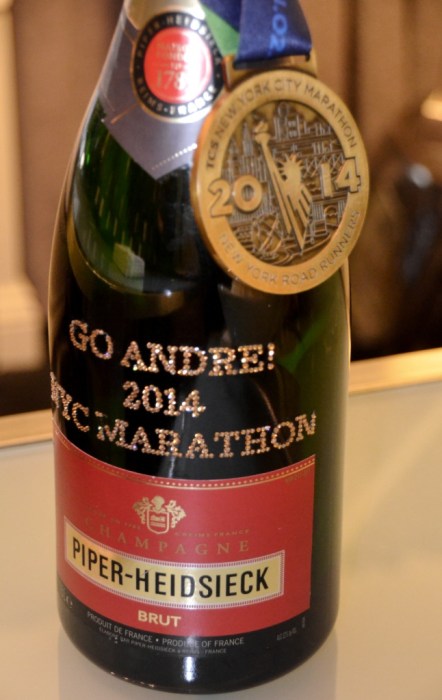 Piper-Heidsieck dedication to NYC Marathon
