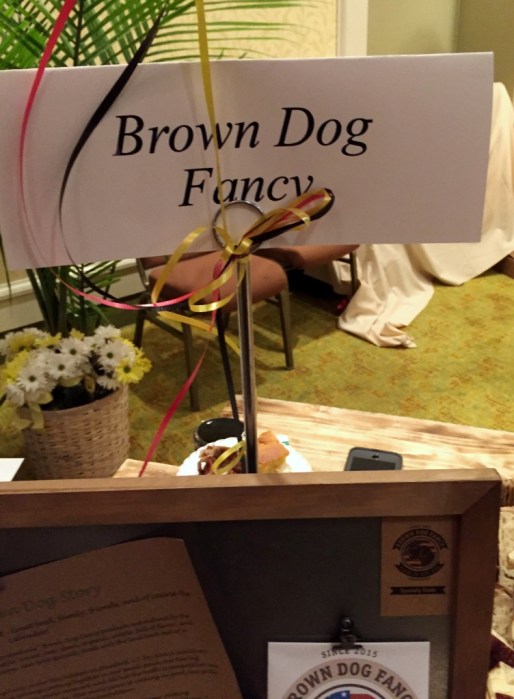 Brown Dog Fancy Mustars