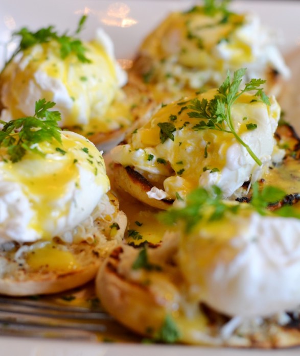 Crab Egg's Benedict at Noir Stamford