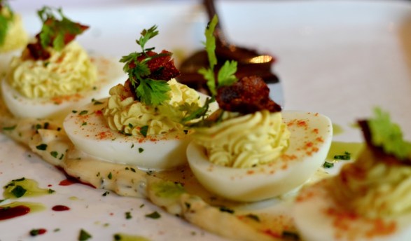 Devilled Eggs at Noir Stamford