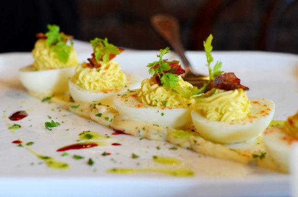 Devilled Eggs at Noir Stamford