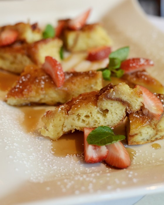 Monica's French Toast at Noir Stamford
