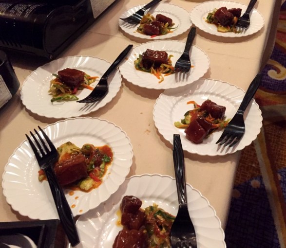 Olio restaurant Korean BBQ Pork Belly