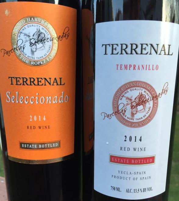 Terrenal Tempranillo and Seleccionado