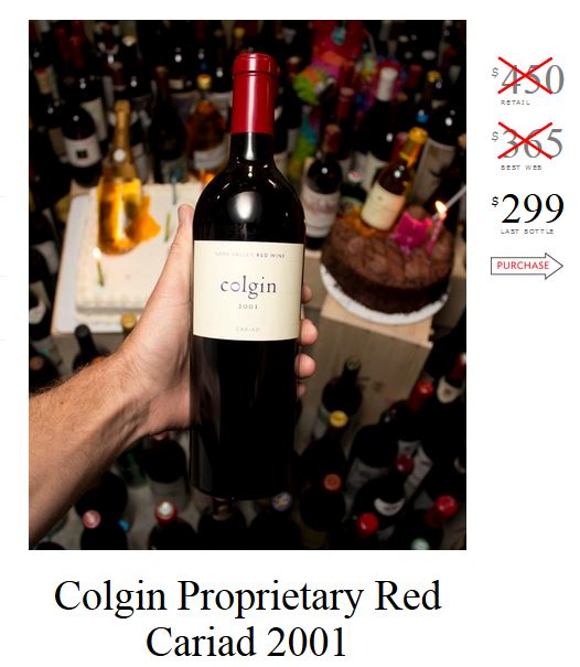 Colgin Proprietary Red Cariad